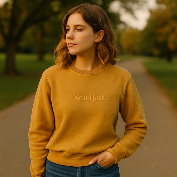 San Francisco Work Shirts Tops - NWT San Francisco Work Shirts “New York” Embroidered Sweatshirt S Unisex